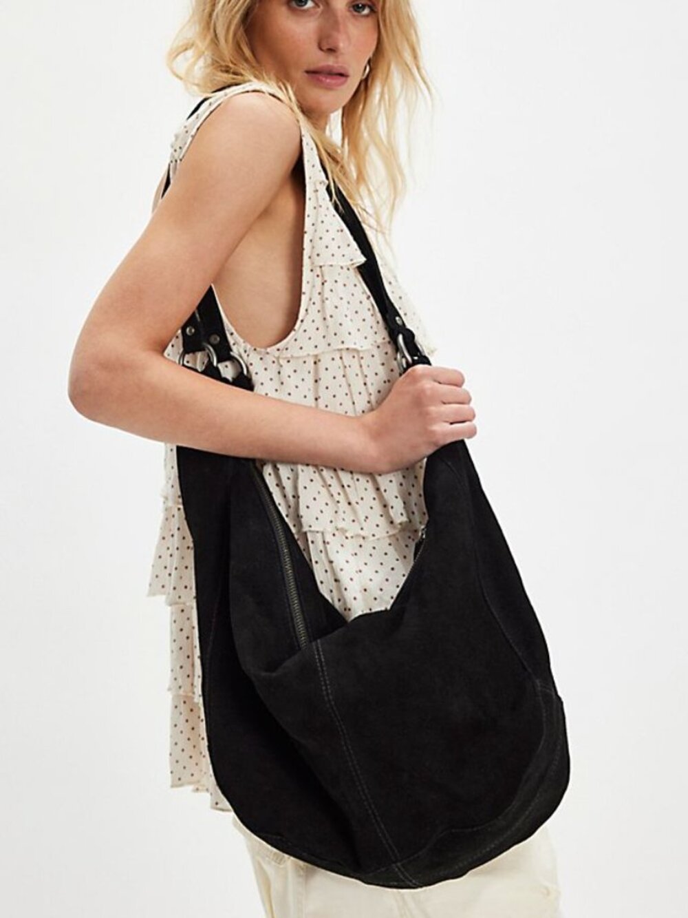 Roma Suede Tote Bag